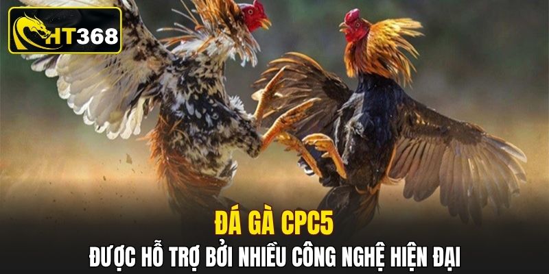 Đá gà CPC5 được hỗ trợ bởi nhiều công nghệ hiện đại